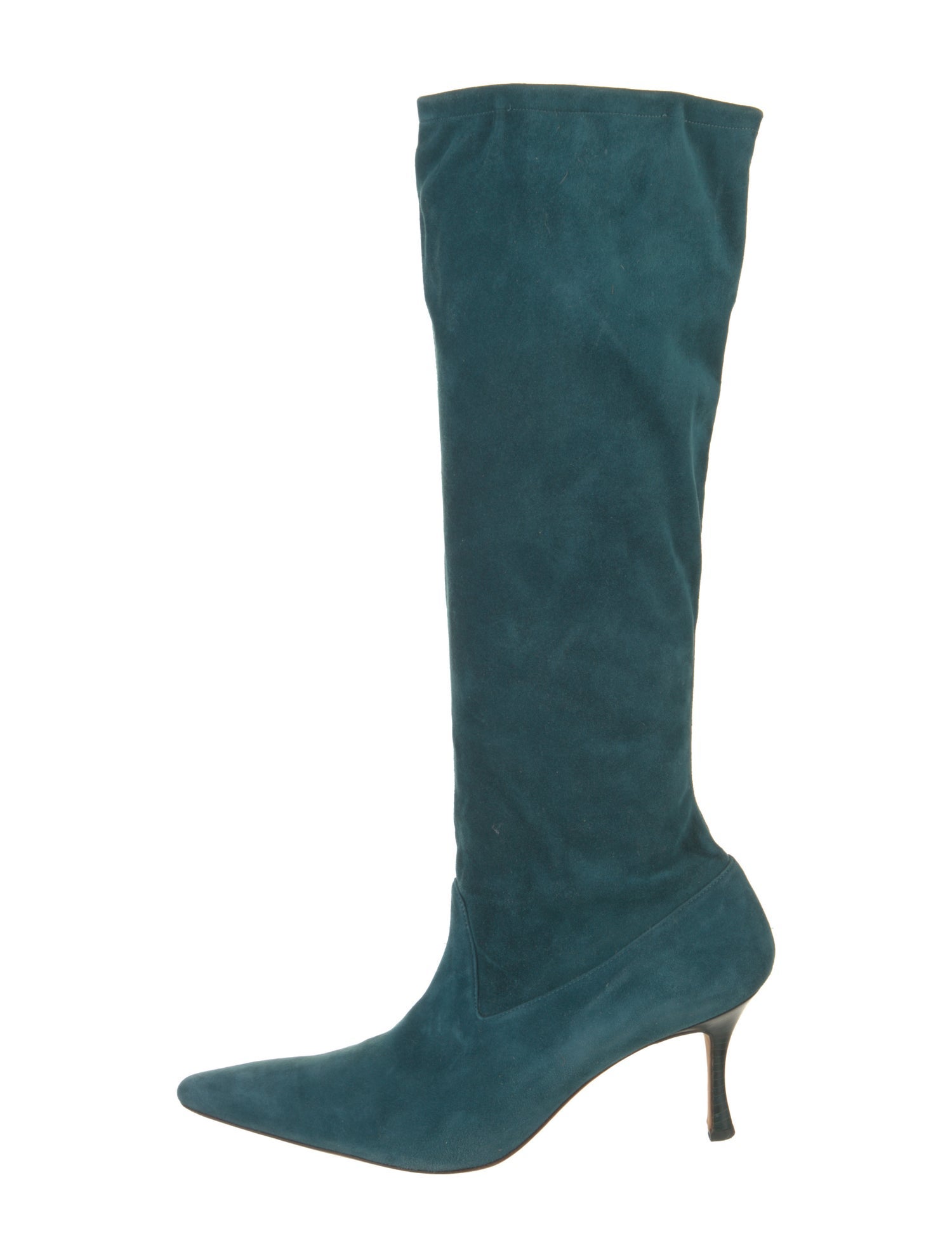 Manolo Blahnik Suede Boots