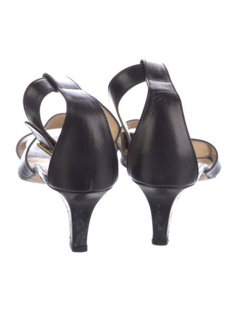 Manolo Blahnik Leather Sandals