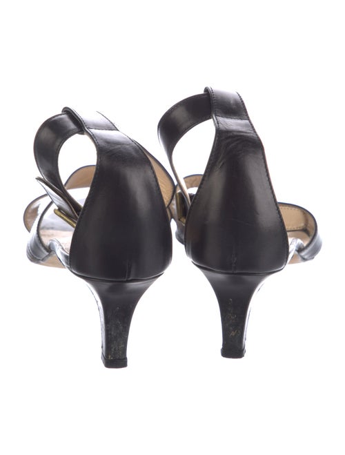 Manolo Blahnik Leather Sandals