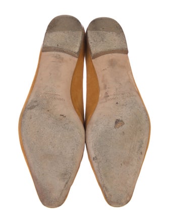 Manolo Blahnik Suede Loafers
