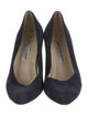 Manolo Blahnik Suede Pumps