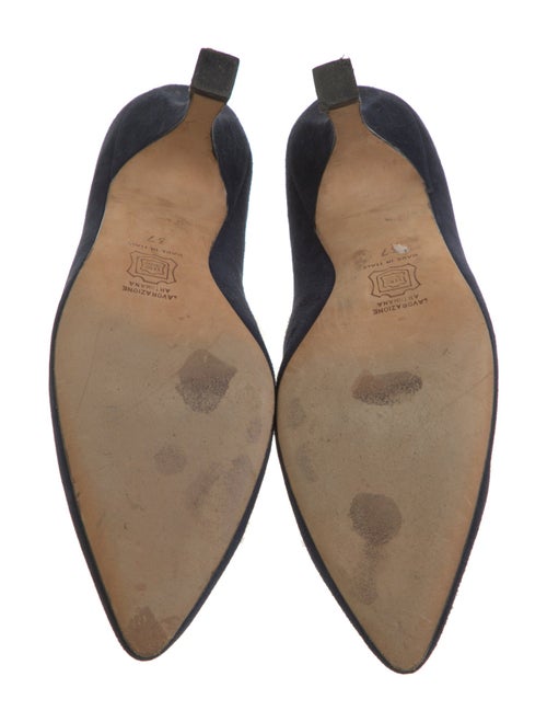 Manolo Blahnik Suede Pumps