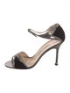 Manolo Blahnik Patent Leather Sandals