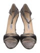 Manolo Blahnik Patent Leather Sandals