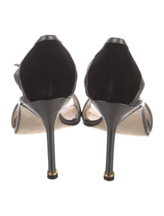 Manolo Blahnik Patent Leather Sandals