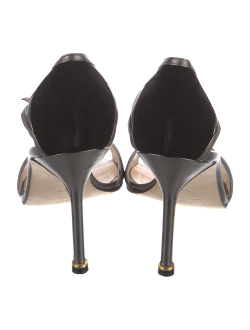 Manolo Blahnik Patent Leather Sandals