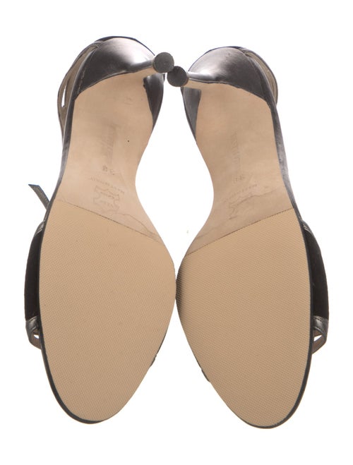 Manolo Blahnik Patent Leather Sandals