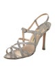 Manolo Blahnik Leather Slingback Sandals