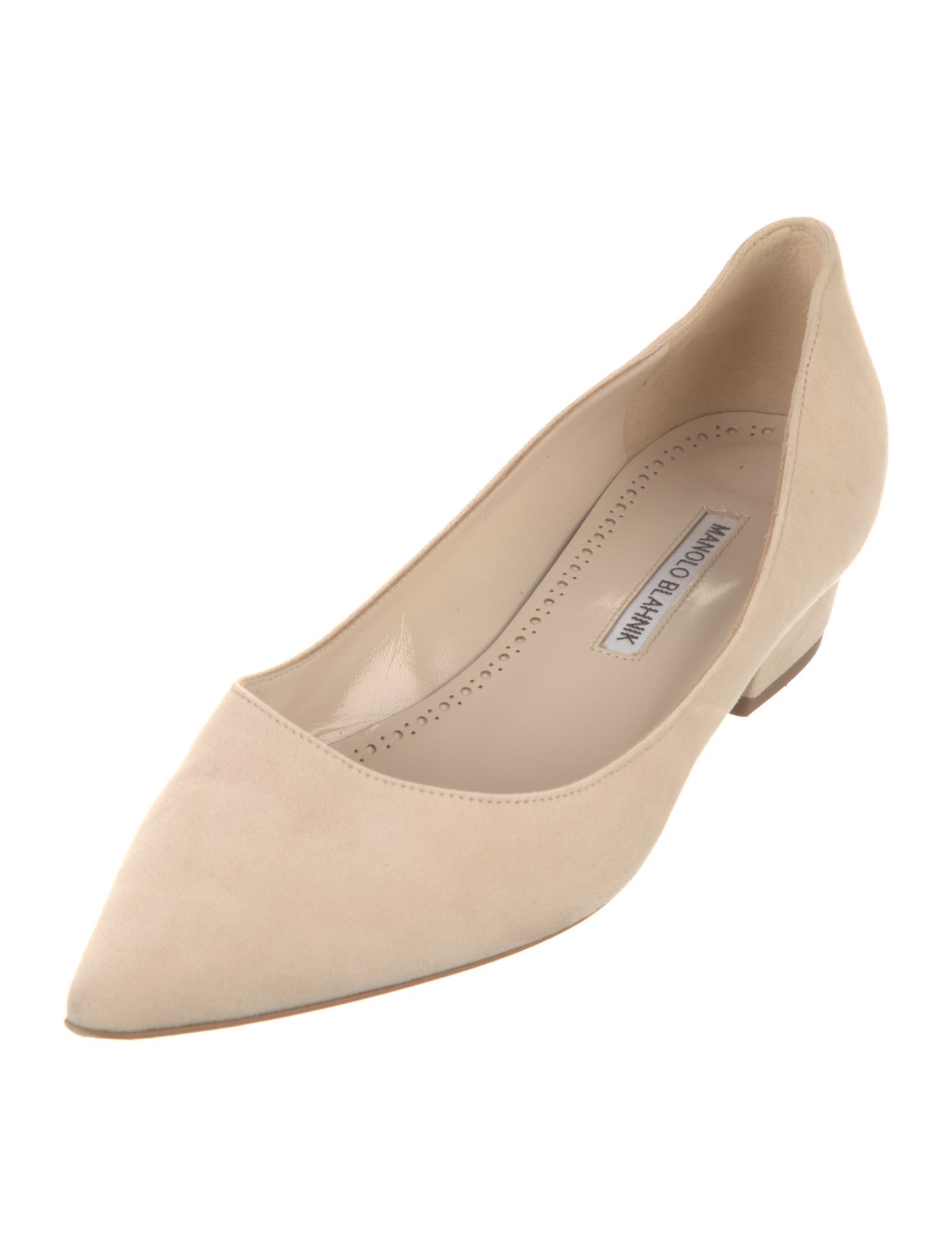 Manolo Blahnik Suede Pumps