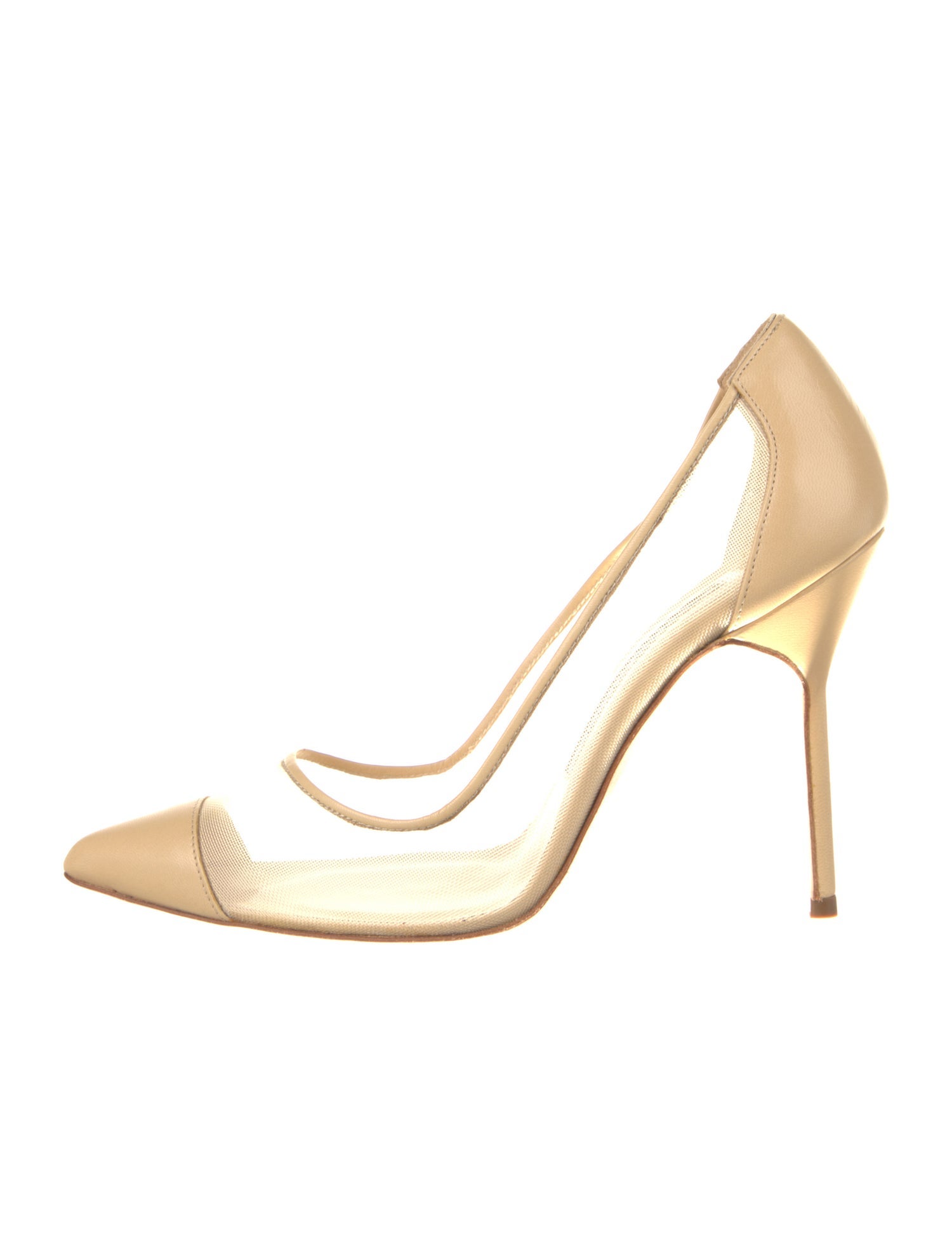 Manolo Blahnik Mesh Pumps