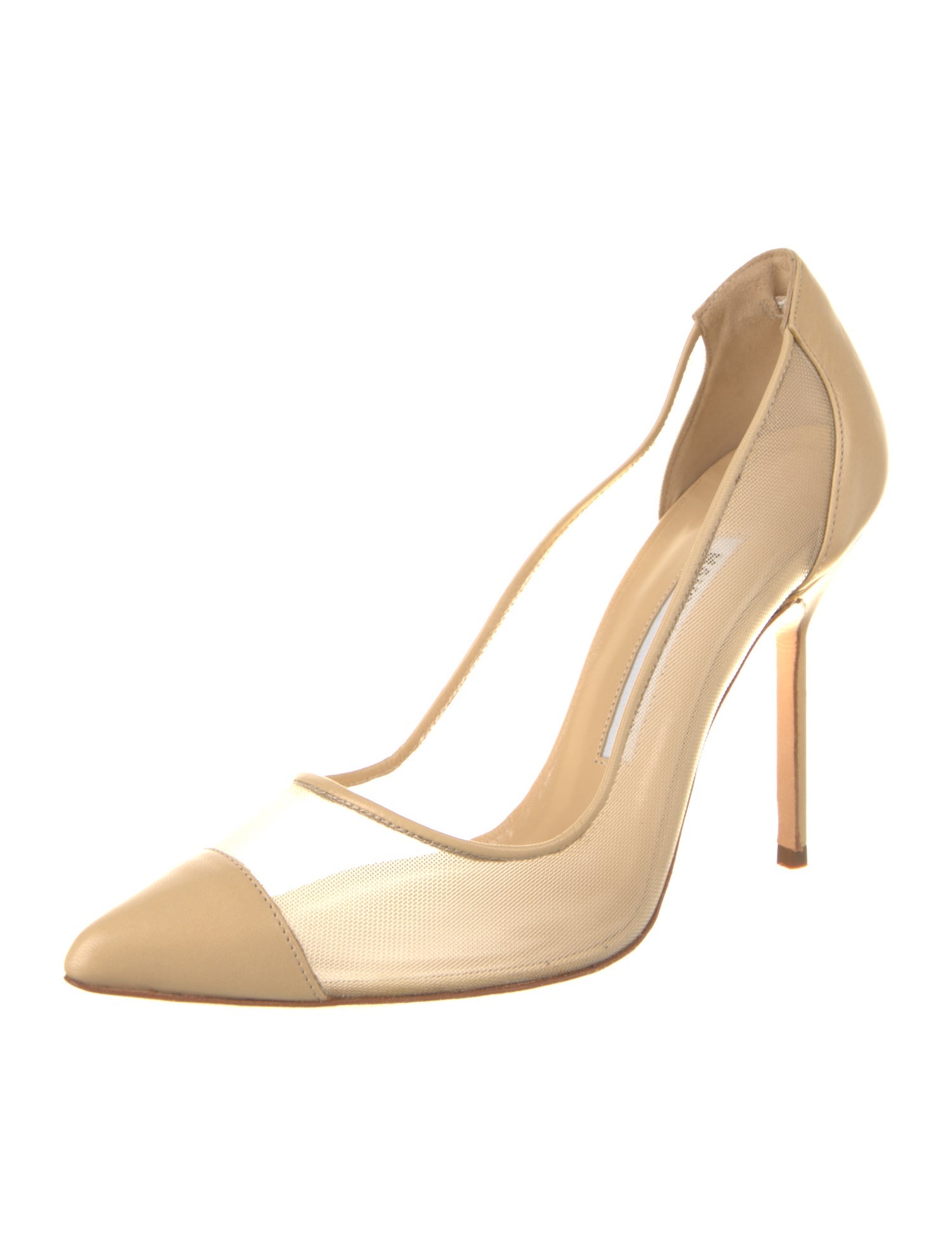 Manolo Blahnik Mesh Pumps