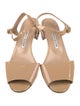 Manolo Blahnik Patent Leather Sandals