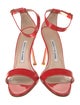 Manolo Blahnik Leather Sandals