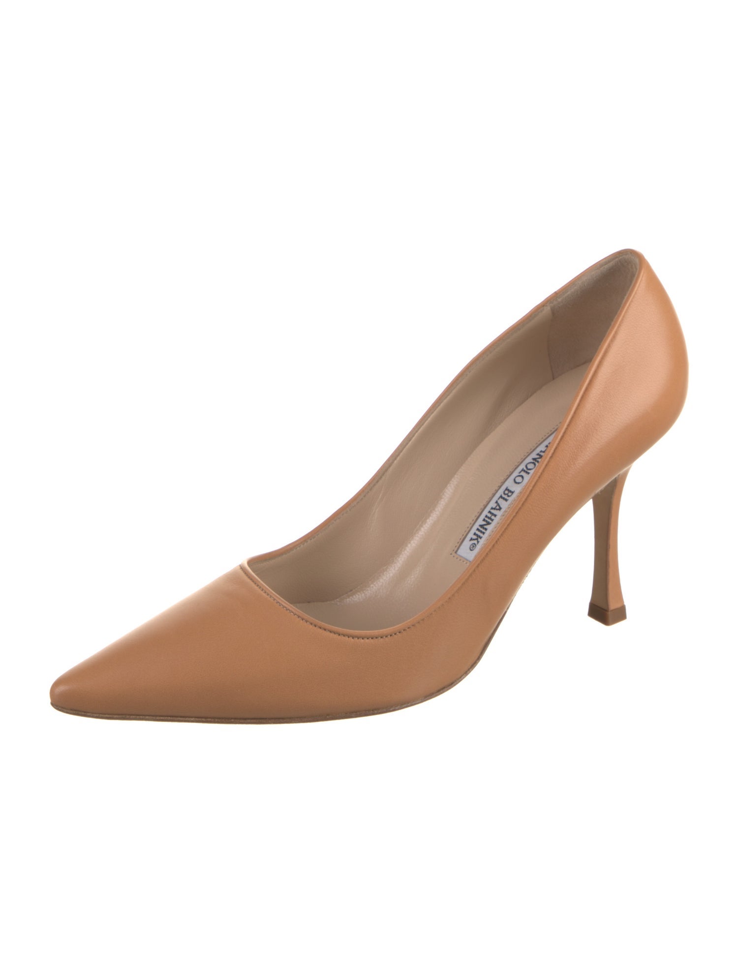 Manolo Blahnik Leather Pumps