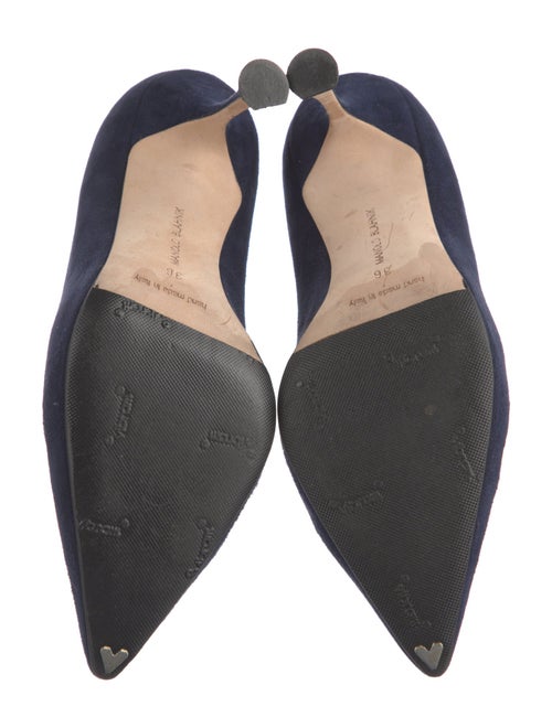 Manolo Blahnik Suede Pumps