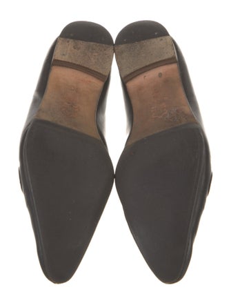 Manolo Blahnik Leather Loafers