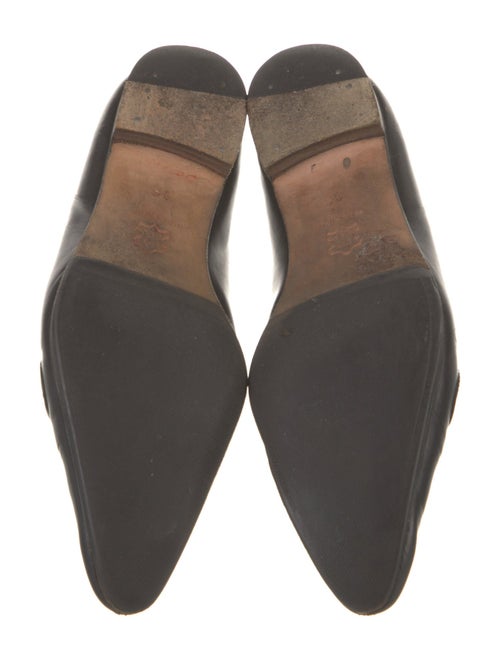 Manolo Blahnik Leather Loafers