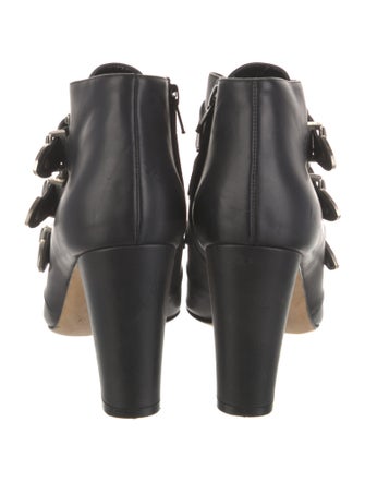 Manolo Blahnik Leather Boots
