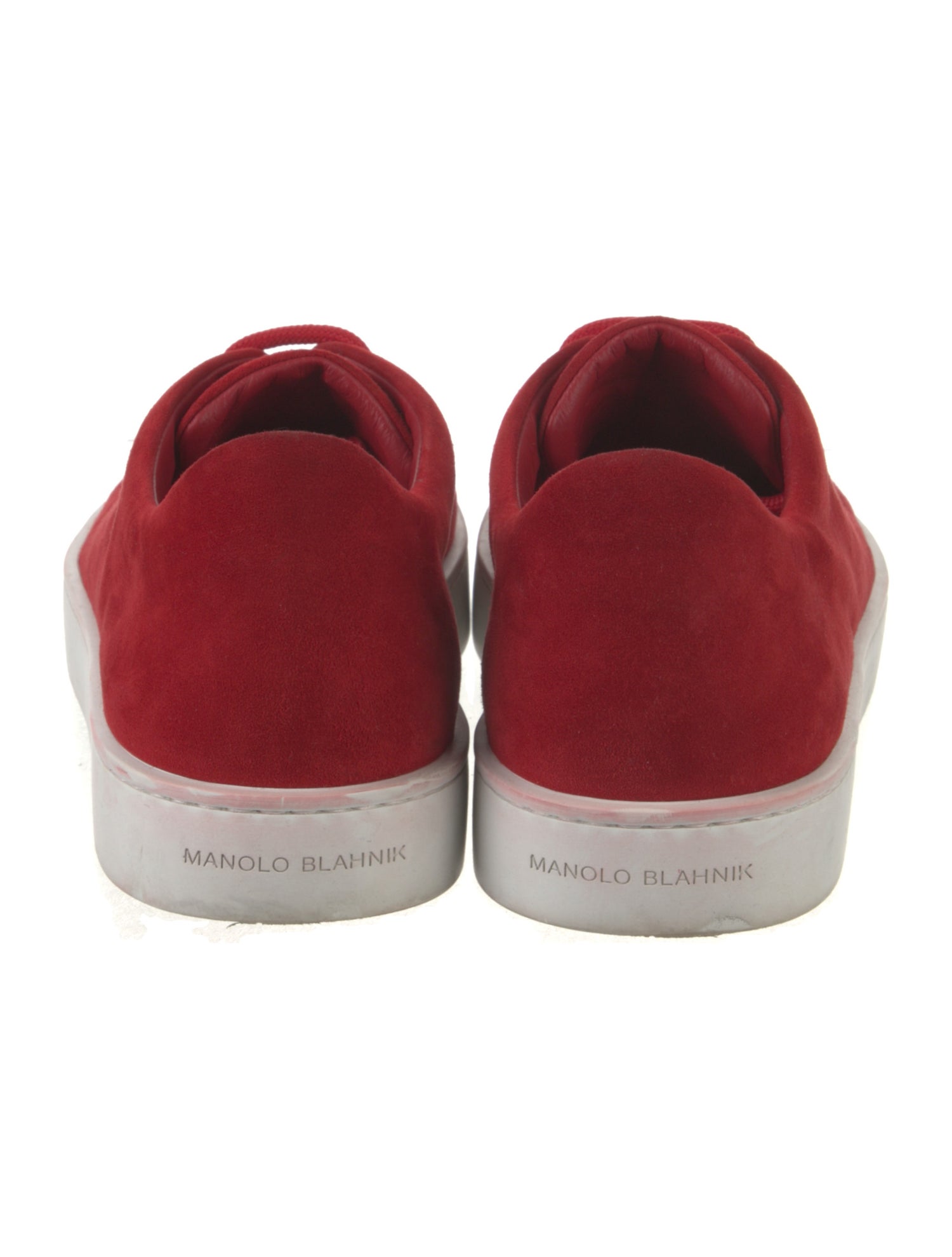 Manolo Blahnik Velvet Sneakers