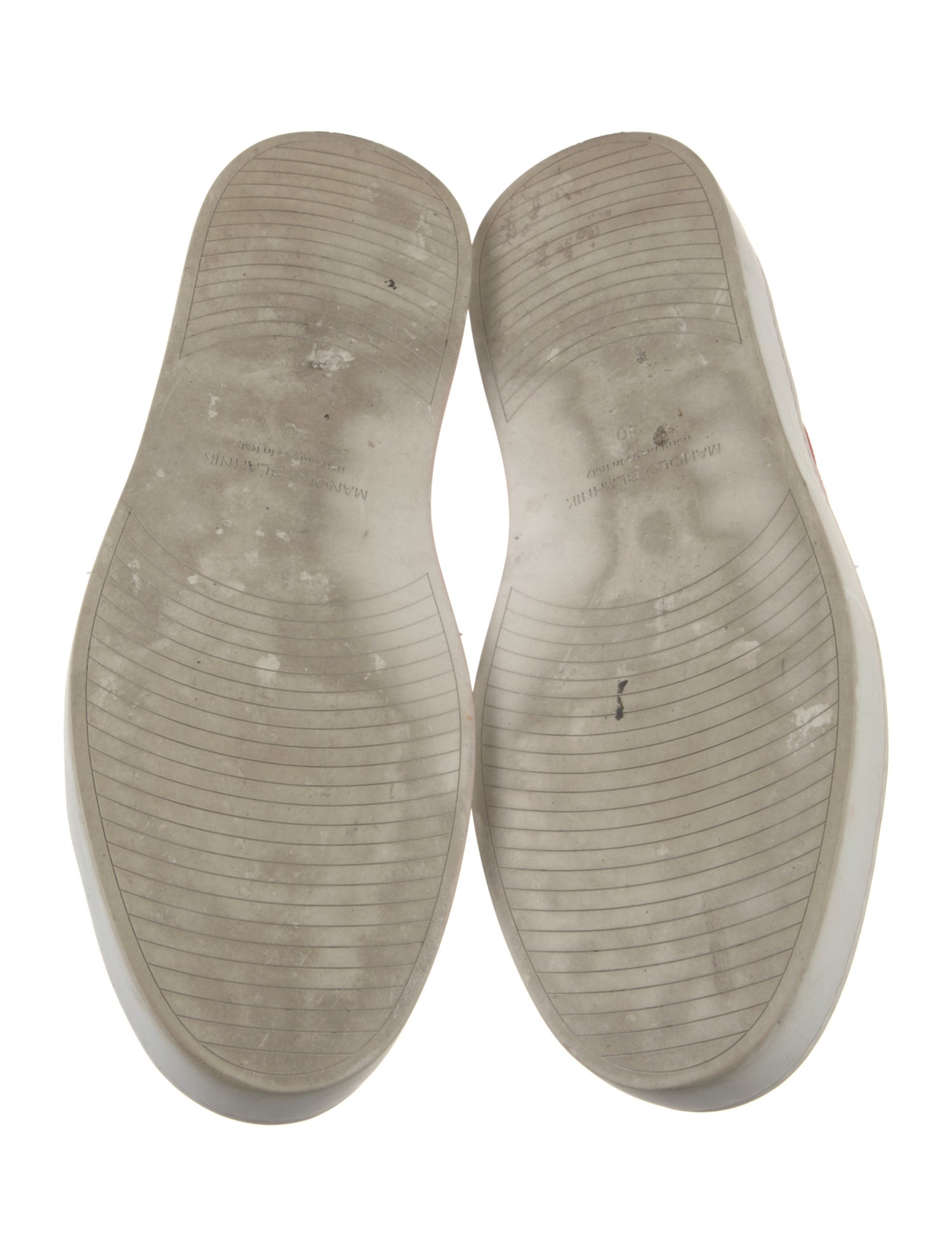 Manolo Blahnik Velvet Sneakers