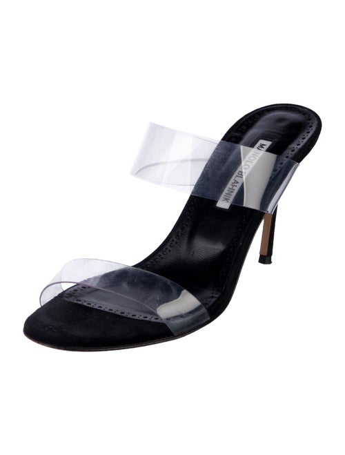 Manolo Blahnik PVC Slides