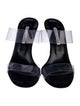 Manolo Blahnik PVC Slides
