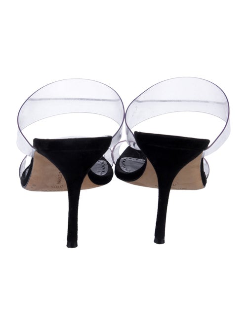 Manolo Blahnik PVC Slides
