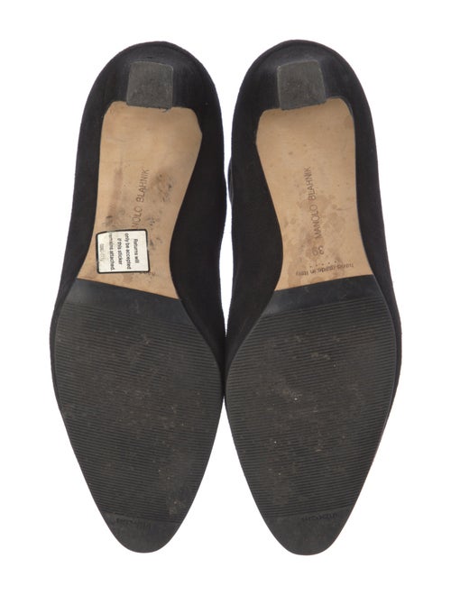 Manolo Blahnik Suede Sock Boots