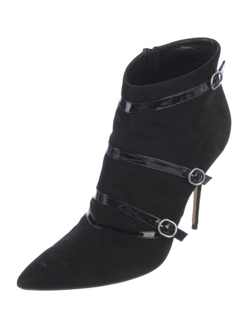 Manolo Blahnik Suede Boots