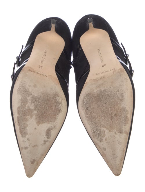 Manolo Blahnik Suede Boots