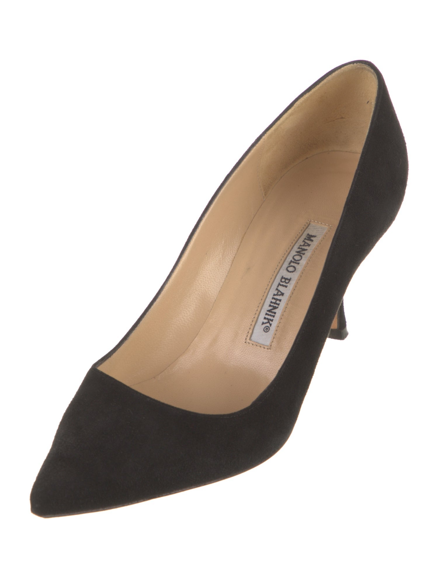 Manolo Blahnik Suede Pumps