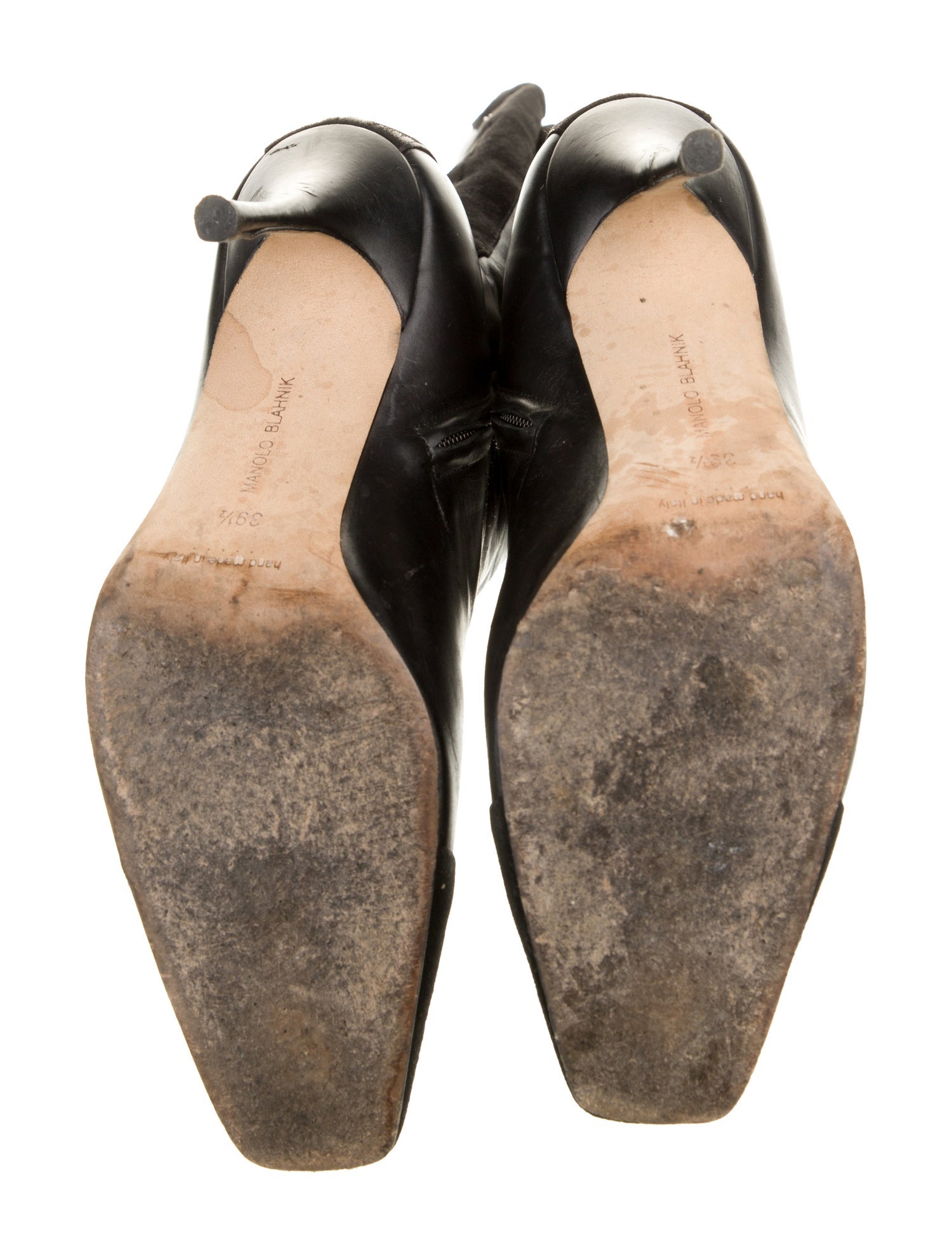 Manolo Blahnik Leather Boots