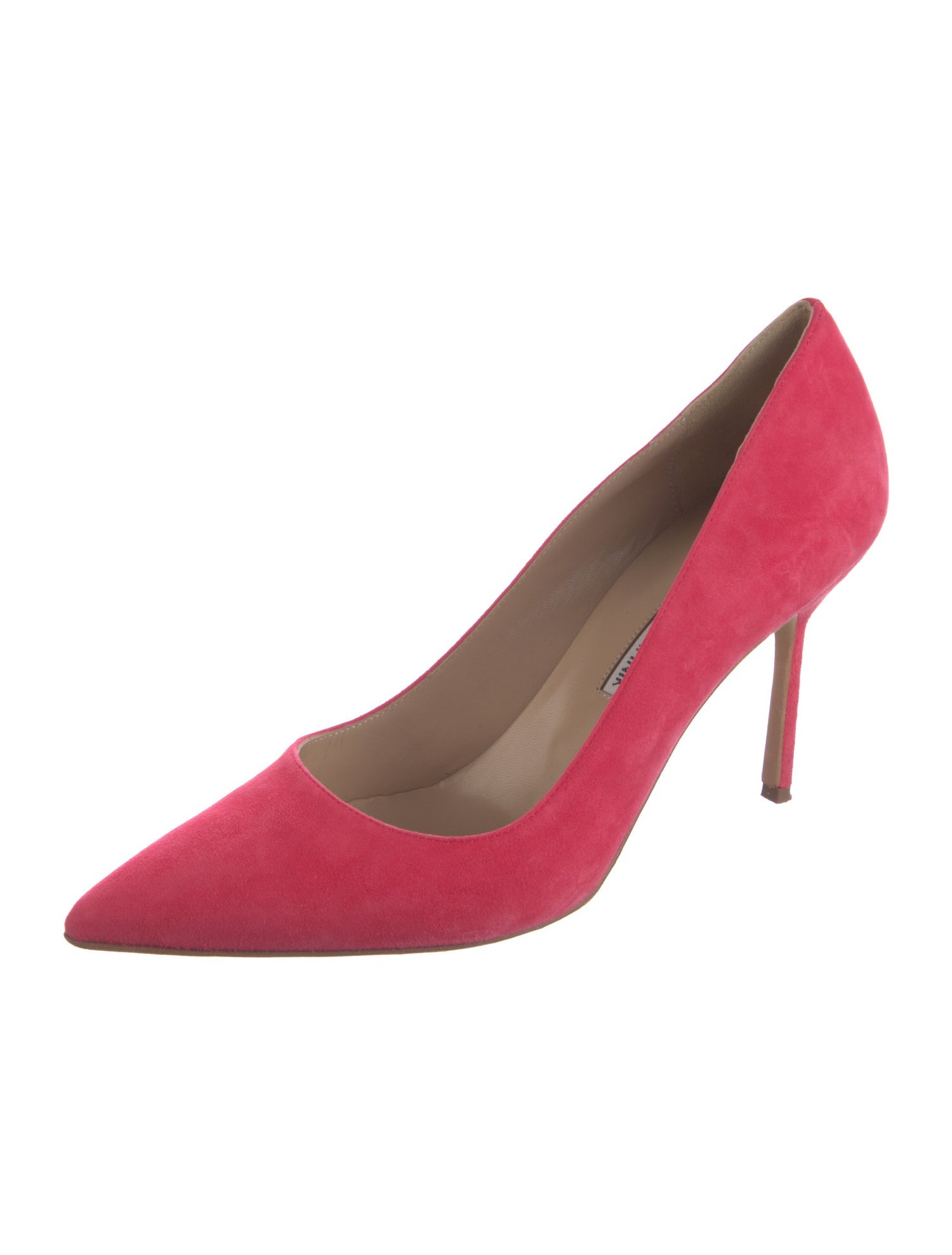 Manolo Blahnik Suede Pumps