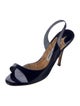 Manolo Blahnik Patent Leather Slingback Sandals