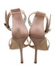Manolo Blahnik Satin Sandals