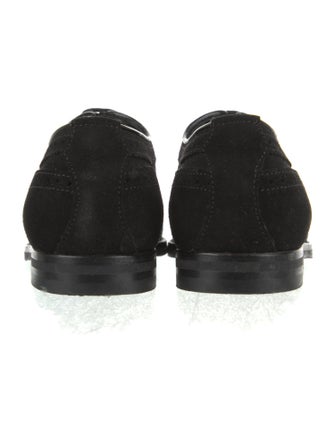 Manolo Blahnik Suede Oxfords