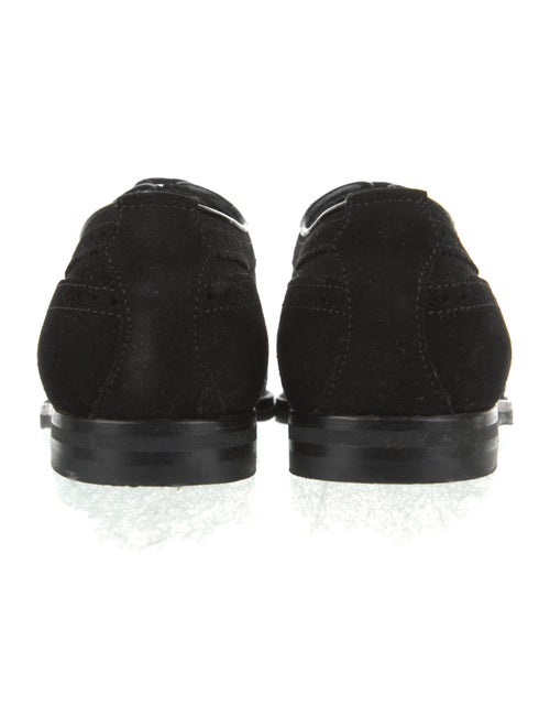 Manolo Blahnik Suede Oxfords