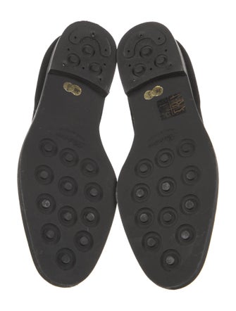 Manolo Blahnik Suede Oxfords