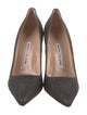 Manolo Blahnik Canvas Pumps