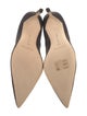 Manolo Blahnik Canvas Pumps