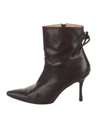 Manolo Blahnik Leather Boots