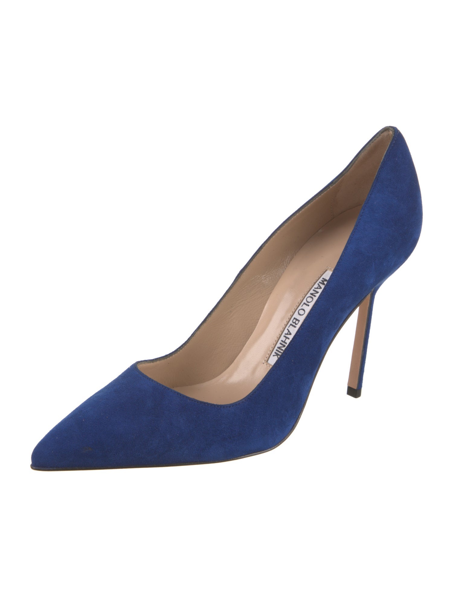 Manolo Blahnik Suede Pumps