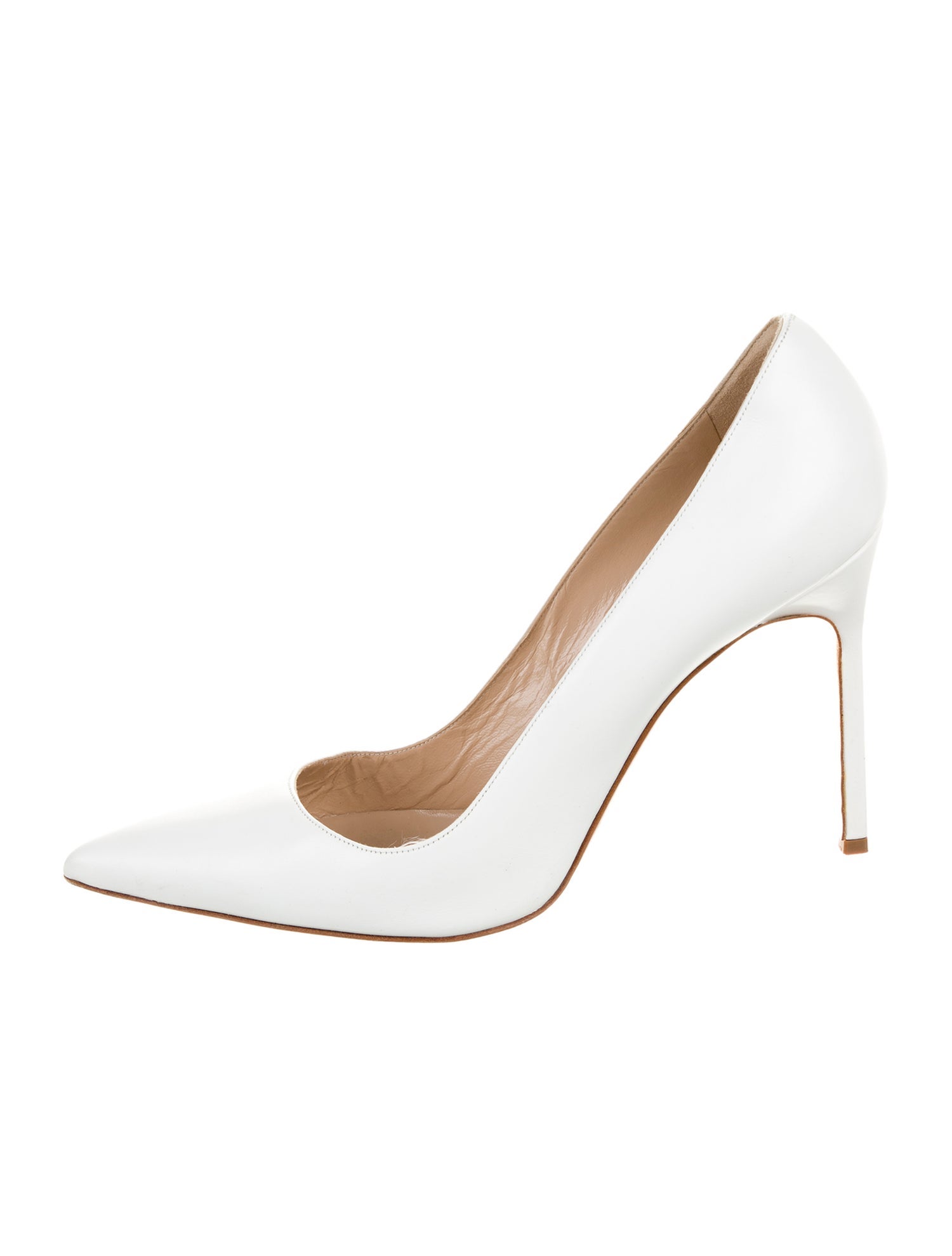 Manolo Blahnik Leather Pumps