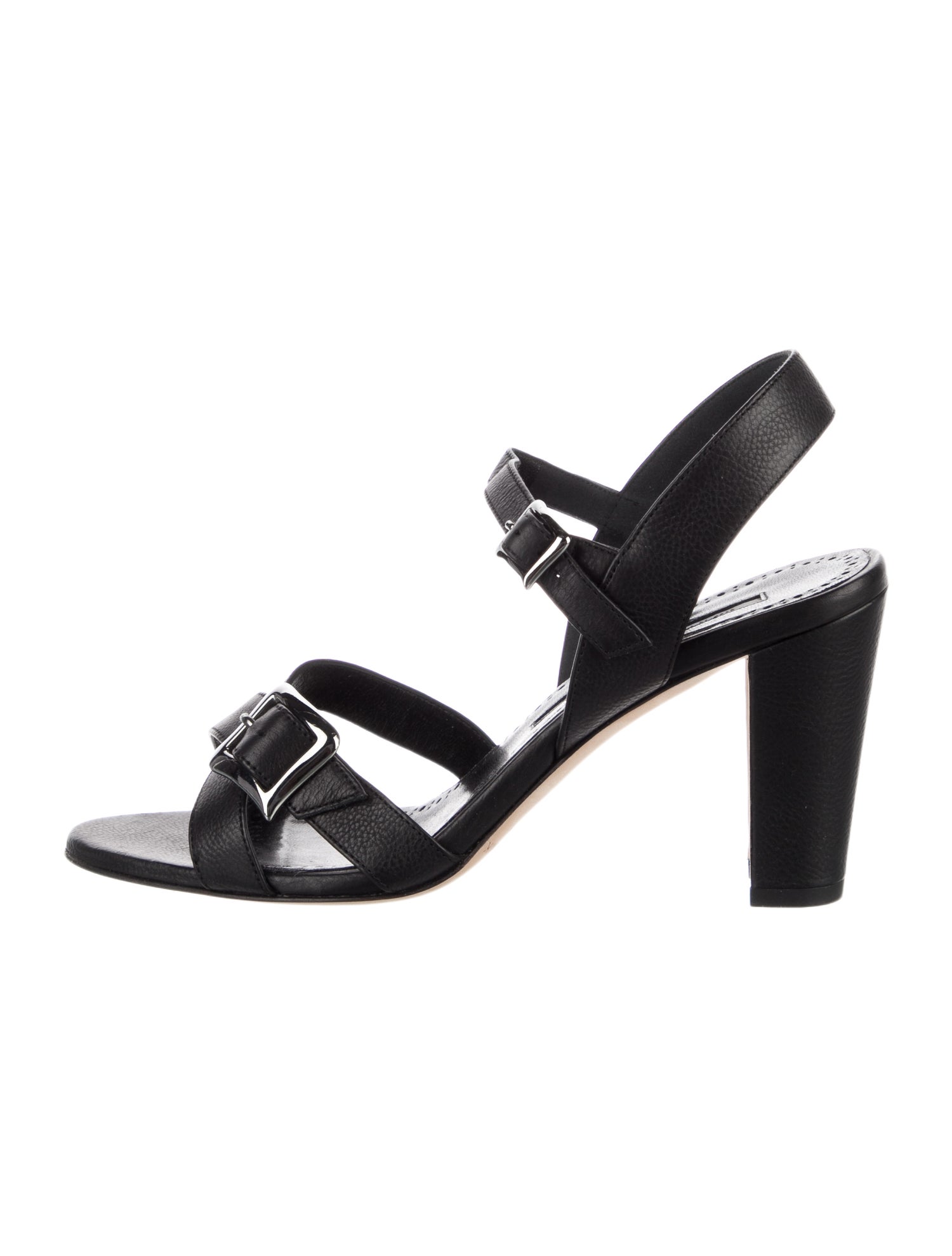 Manolo Blahnik Leather Sandals