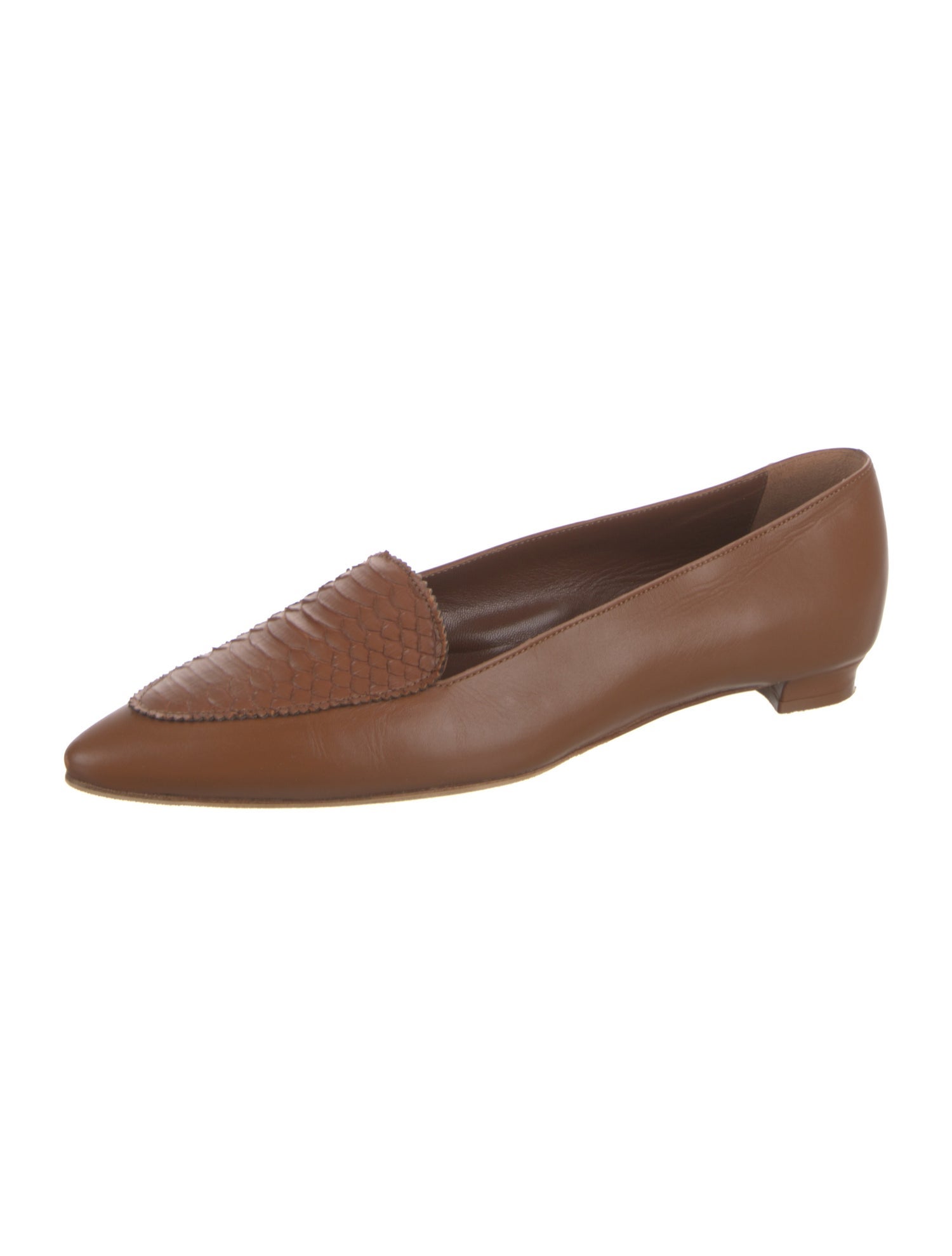 Manolo Blahnik Leather Loafers