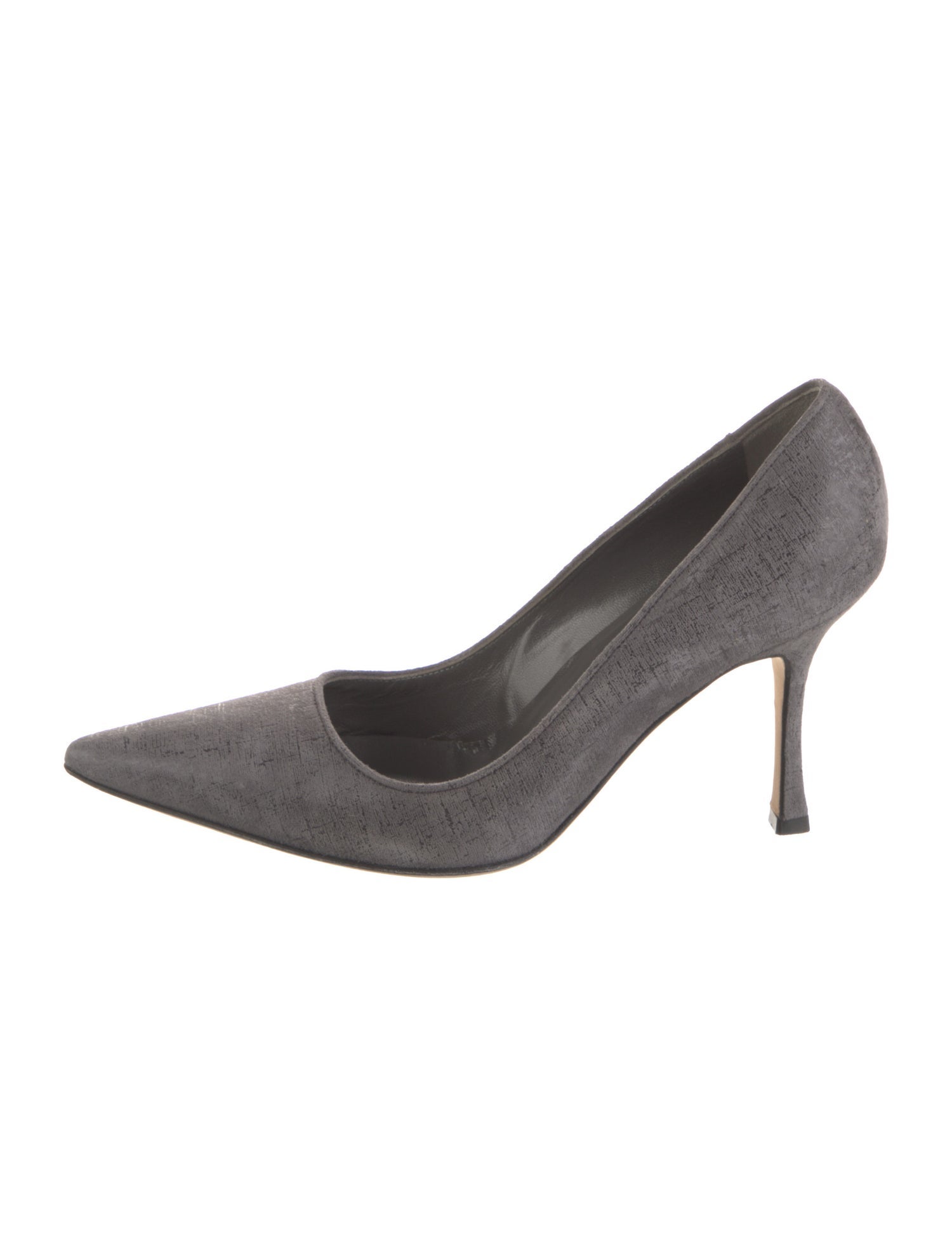 Manolo Blahnik Suede Pumps
