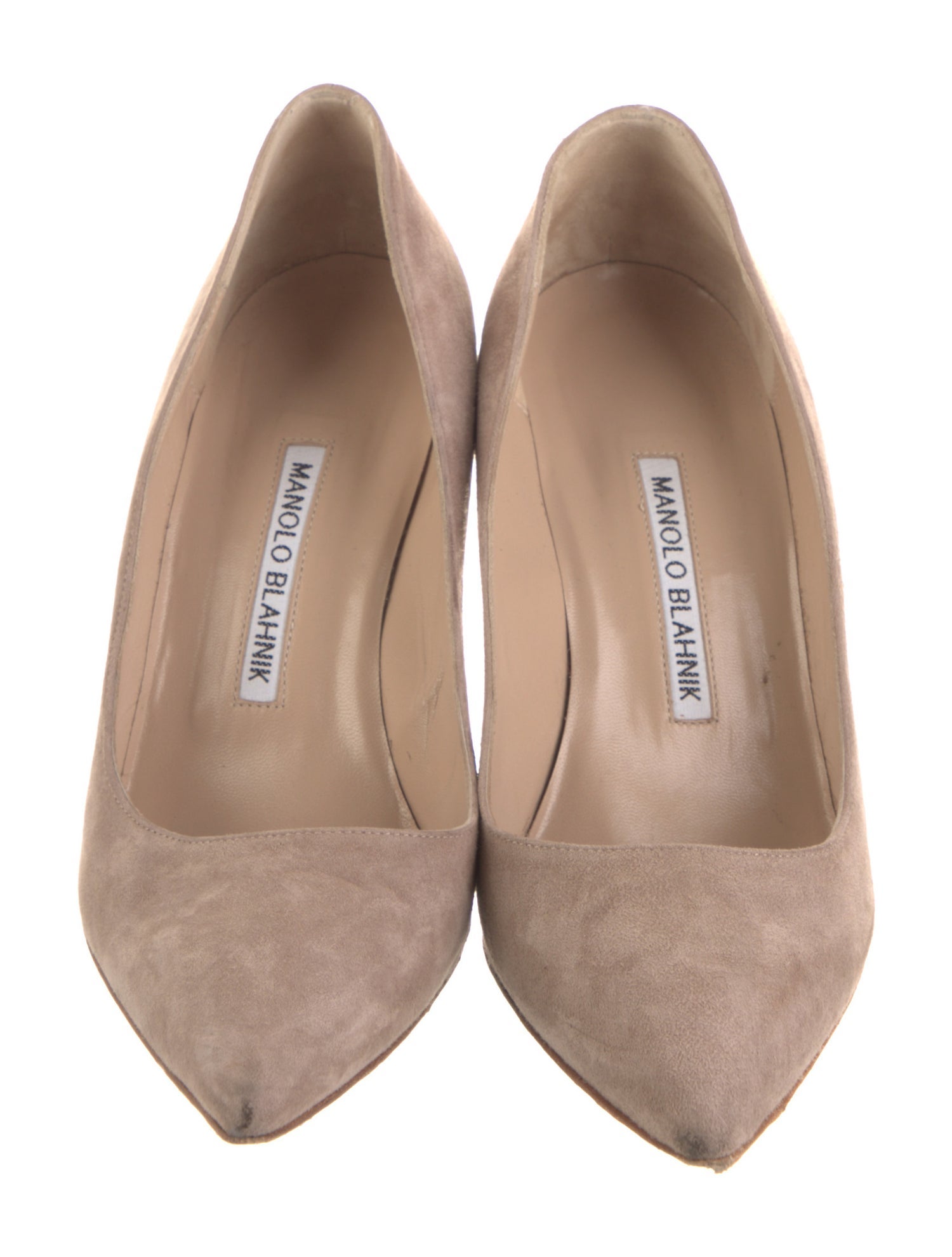 Manolo Blahnik Suede Pumps
