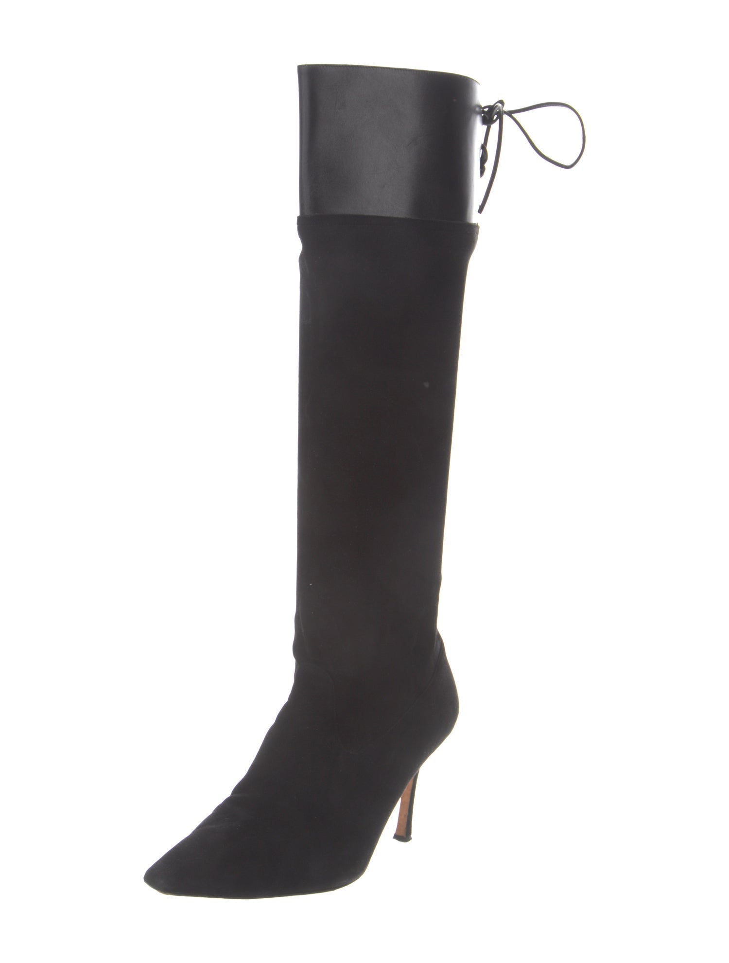 Manolo Blahnik Suede Boots