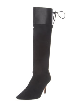 Manolo Blahnik Suede Boots