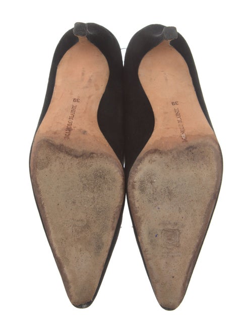 Manolo Blahnik Suede Boots